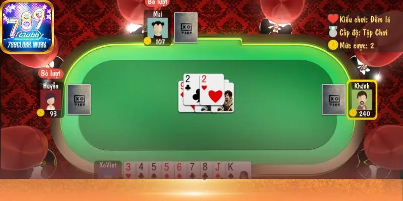 Người chơi cần nắm chắc thứ tự mạnh yếu các quân bài tiến lên đổi thưởng