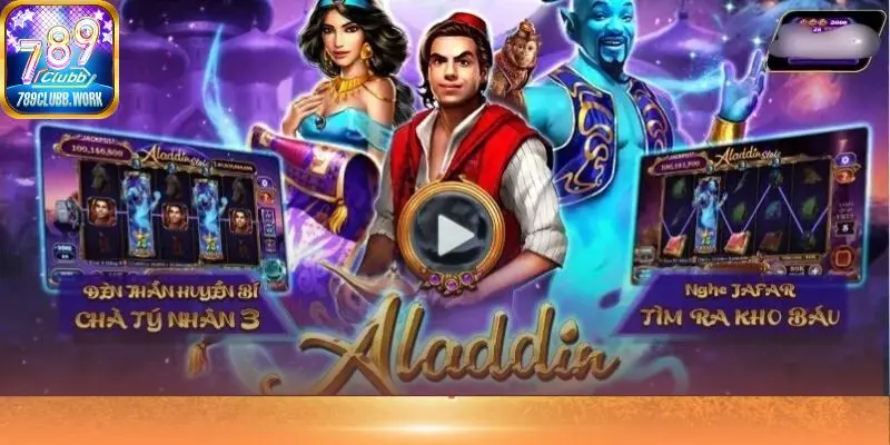 Nổ hũ Aladin 789Club có tổng cộng 25 dòng thắng khác nhau